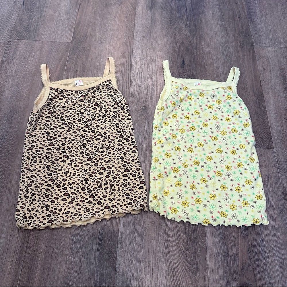 Girls patterned tank tops bundle